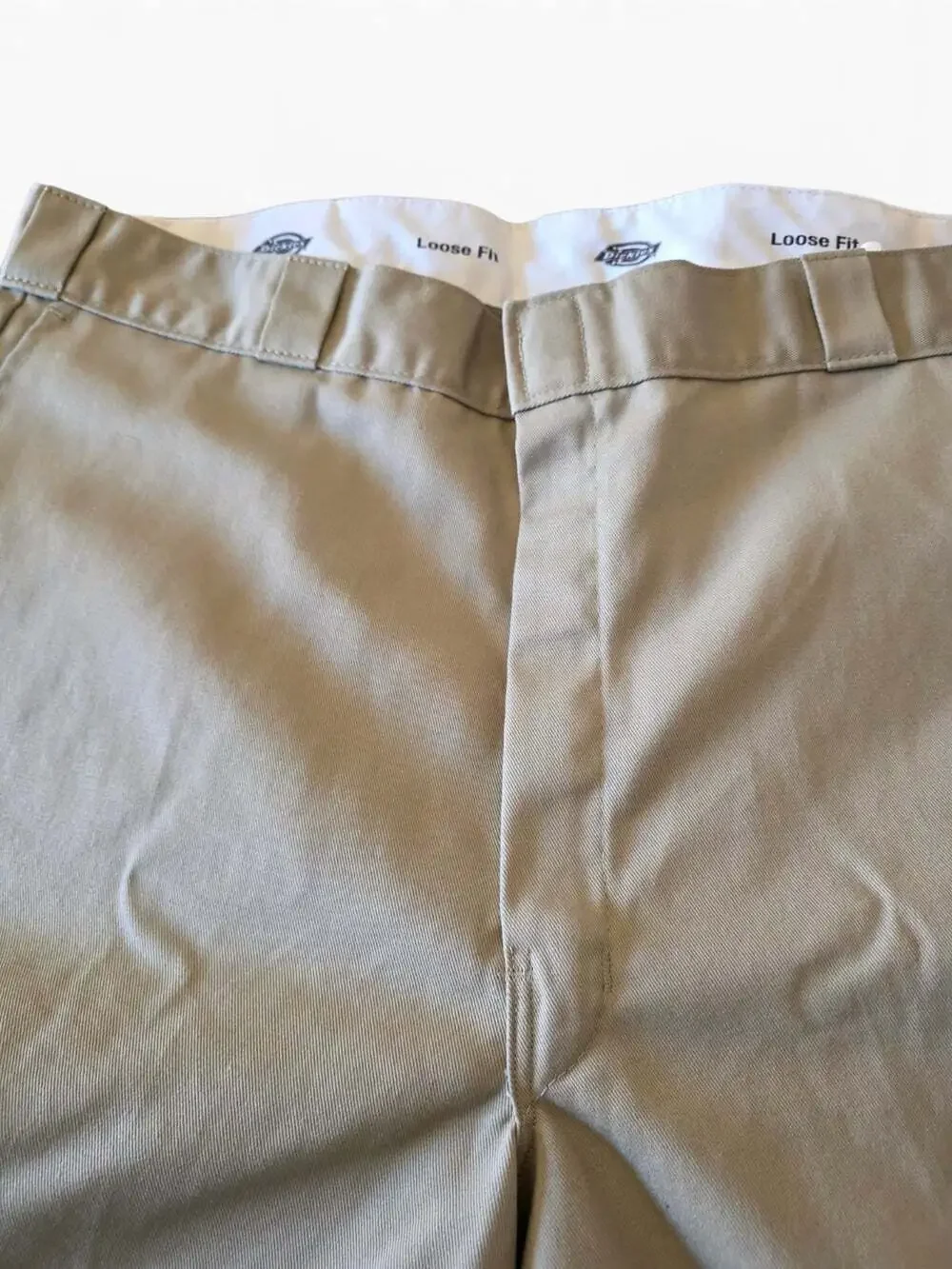 Dickies Loose Fit Work Shorts Mens 40 Khaki Tan 12